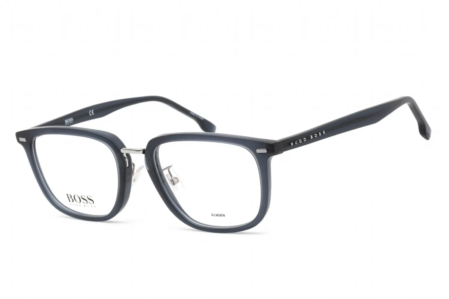 HUGO BOSS BOSS 1341/F 0FLL 00 Eyeglasses Matte Blue 54mm Men