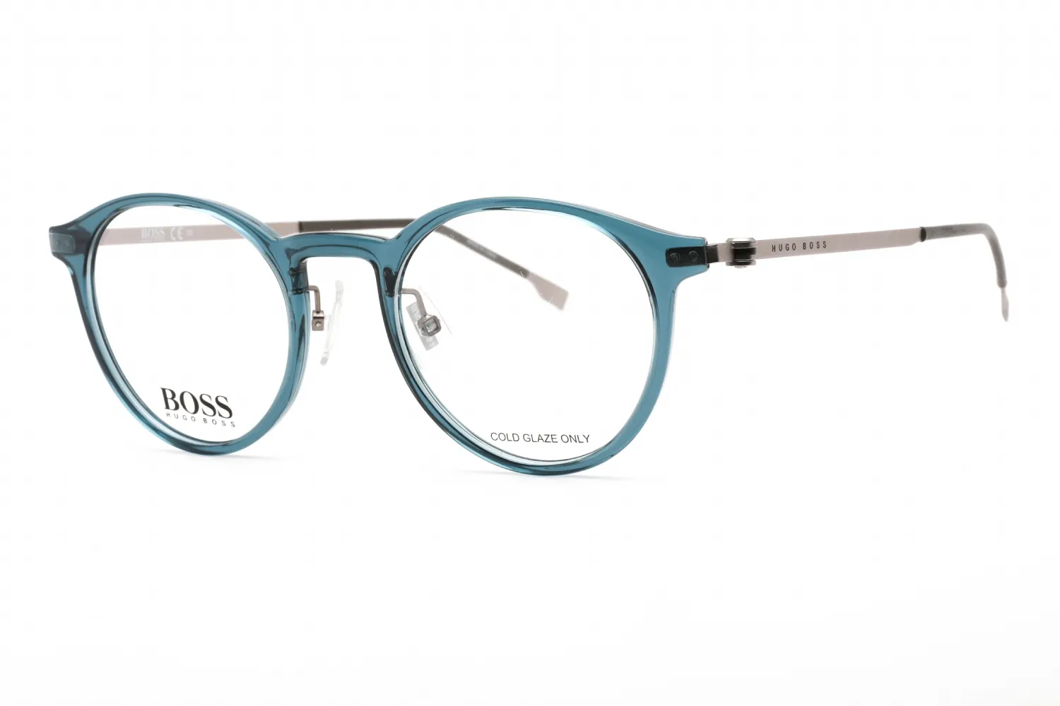 HUGO BOSS BOSS 1350/F 0PJP 00 Eyeglasses Blue 49mm Unisex