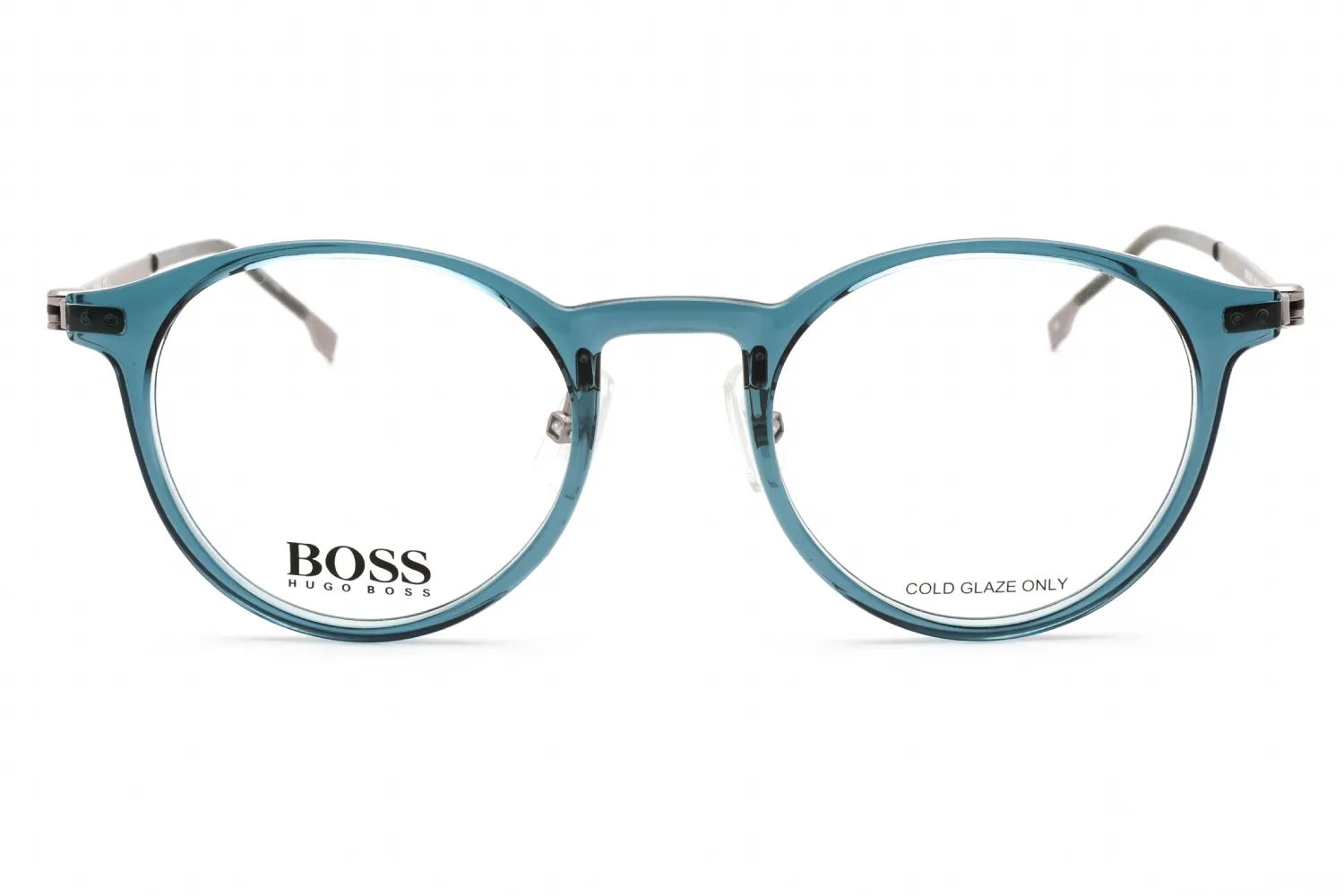 HUGO BOSS BOSS 1350/F 0PJP 00 Eyeglasses Blue 49mm Unisex 2
