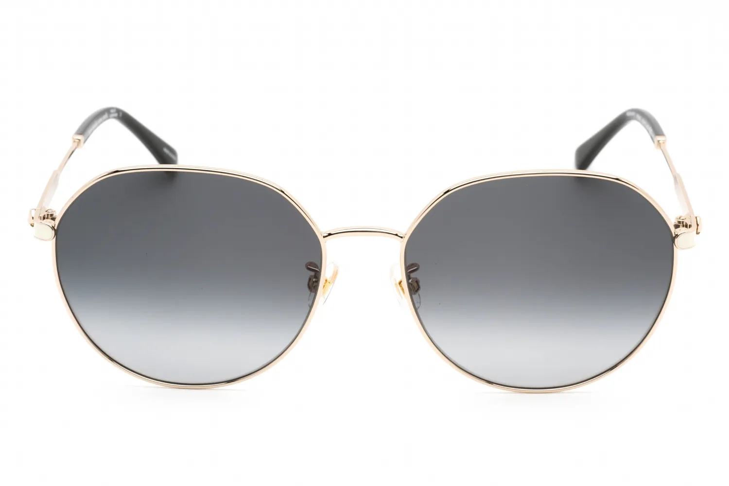 Kate Spade NESHA/F/S 0RHL 9O Sunglasses Gold Black 60mm Women 2