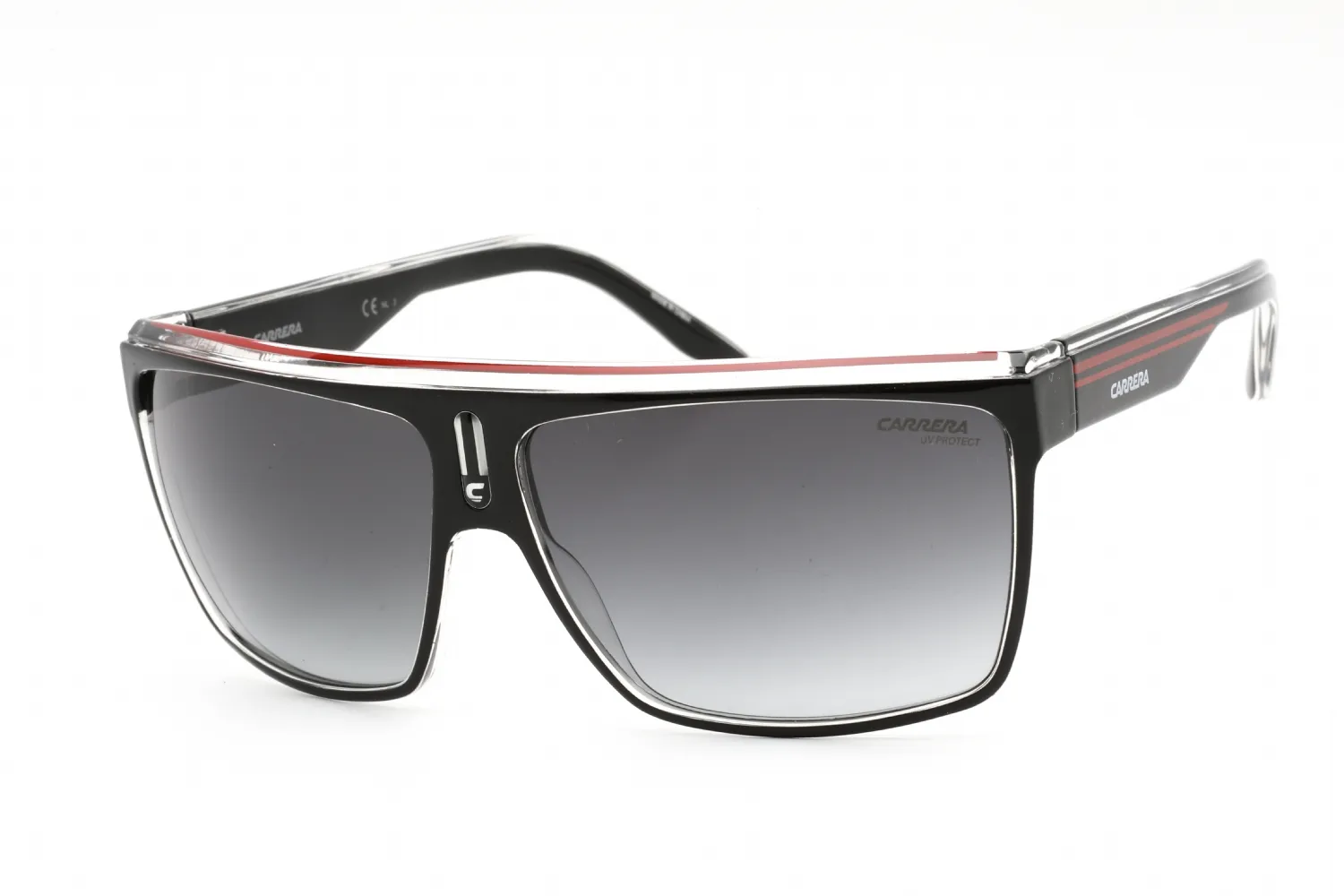 Carrera CARRERA 22/S 0OIT 9O Sunglasses Black Red 63mm Men