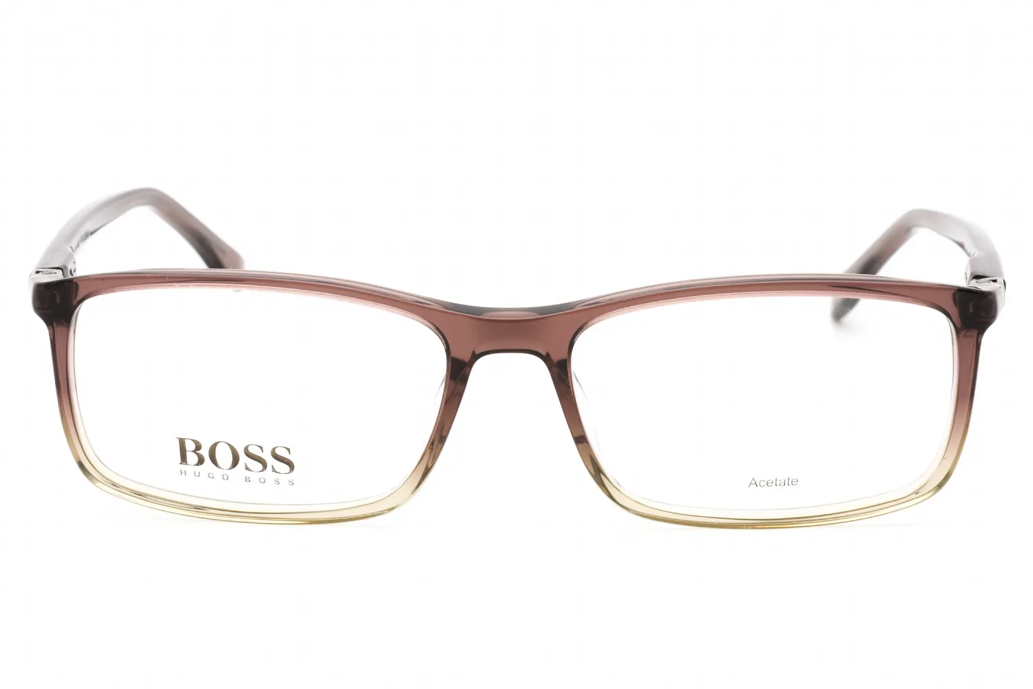 HUGO BOSS BOSS 0680/IT 0NUX 00 Eyeglasses Brown Grey 55mm Men 2