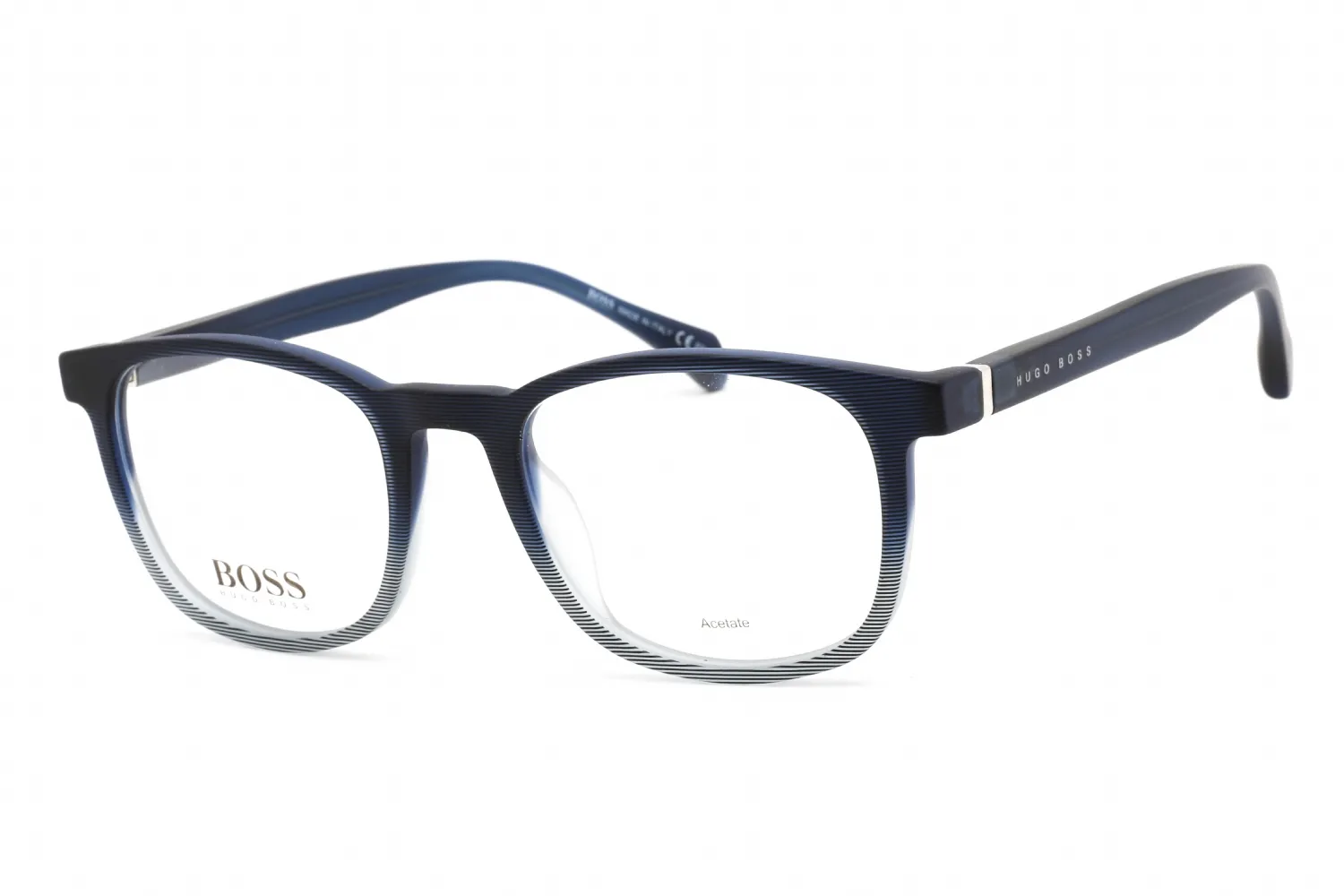 HUGO BOSS BOSS 1085/IT 026O 00 Eyeglasses Blue Pattern 51mm Men