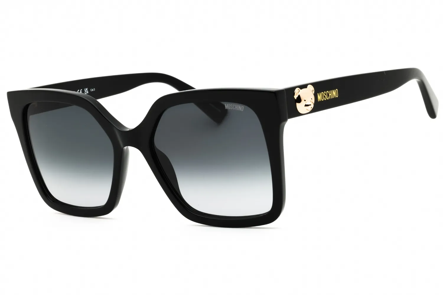 Moschino MOS123/S 0807 9O Sunglasses Black 55mm Women