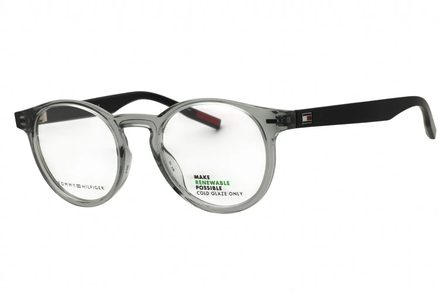 Tommy Hilfiger Th 1526 09V 00 Eyeglasses Grey Blue 46mm Men