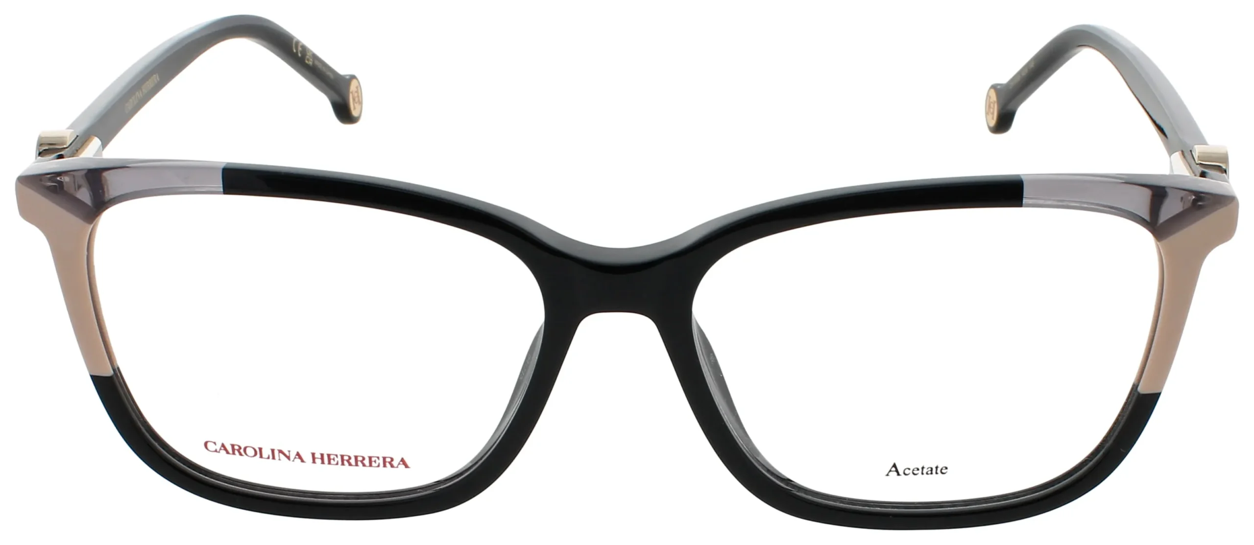 Carolina Herrera CH 0055 0KDX Eyeglasses Black Nude 54mm Women 2