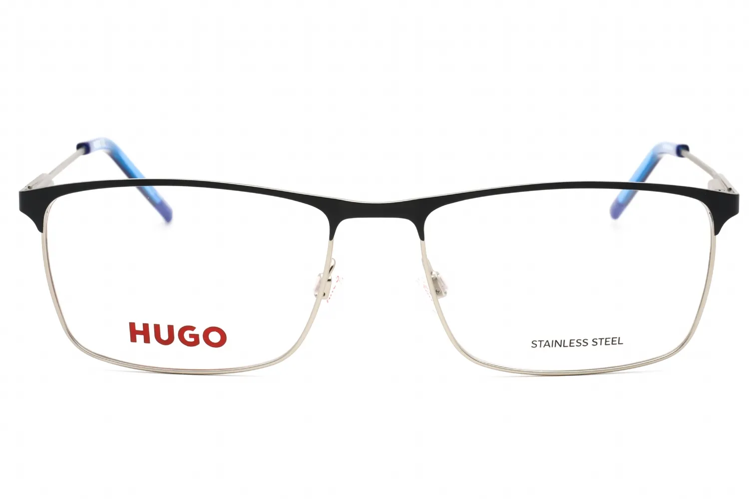 Hugo HG 1182 0KU0 00 Eyeglasses Blue Ruthenium 56mm Men 2