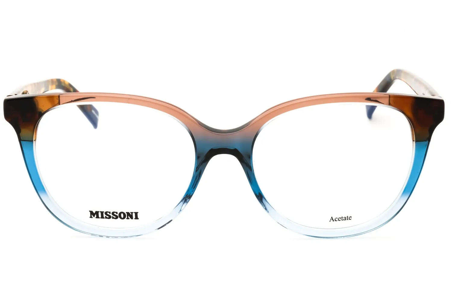 Missoni MIS 0100 0IPA 00 Eyeglasses Shbrw Blue 53mm Women 2