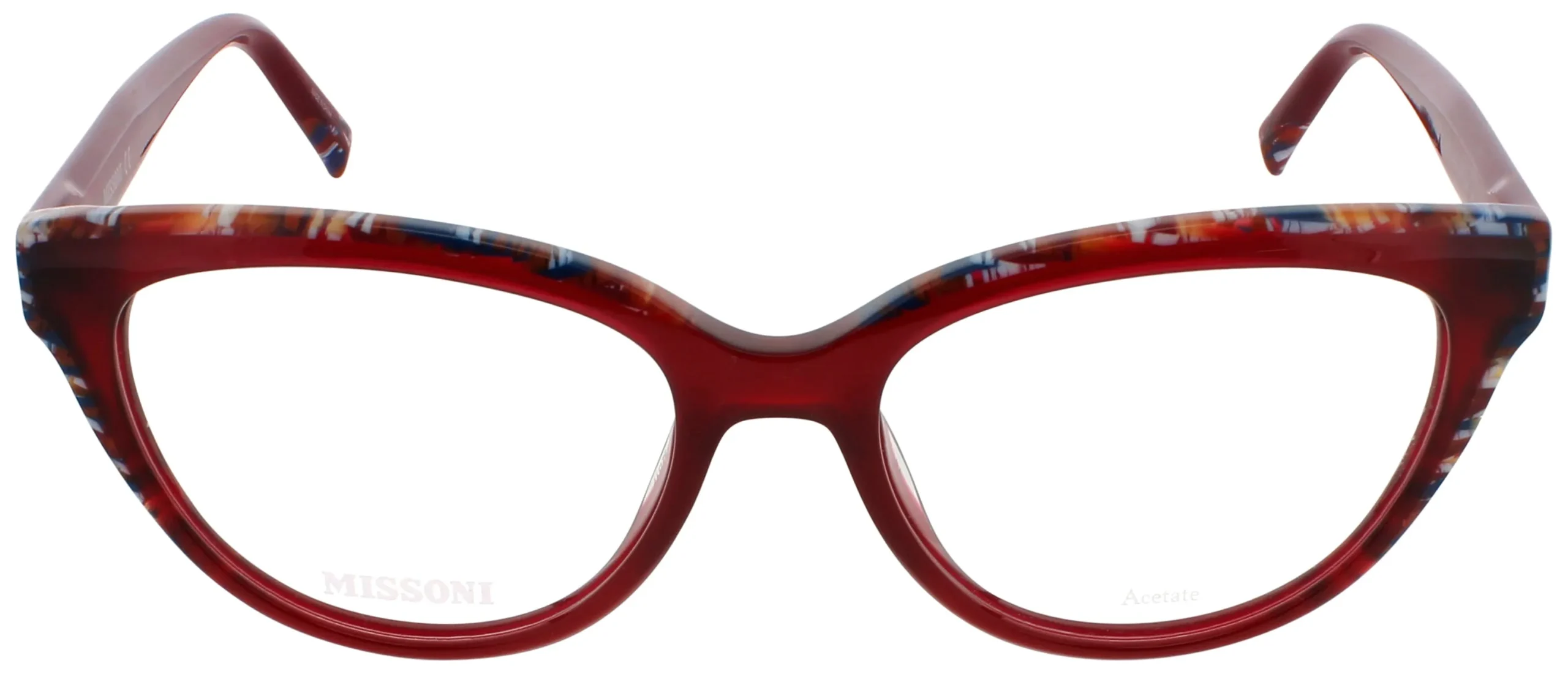 Missoni MIS 0091 0SR8 Eyeglasses Burgundy Pattern 52mm Women 2