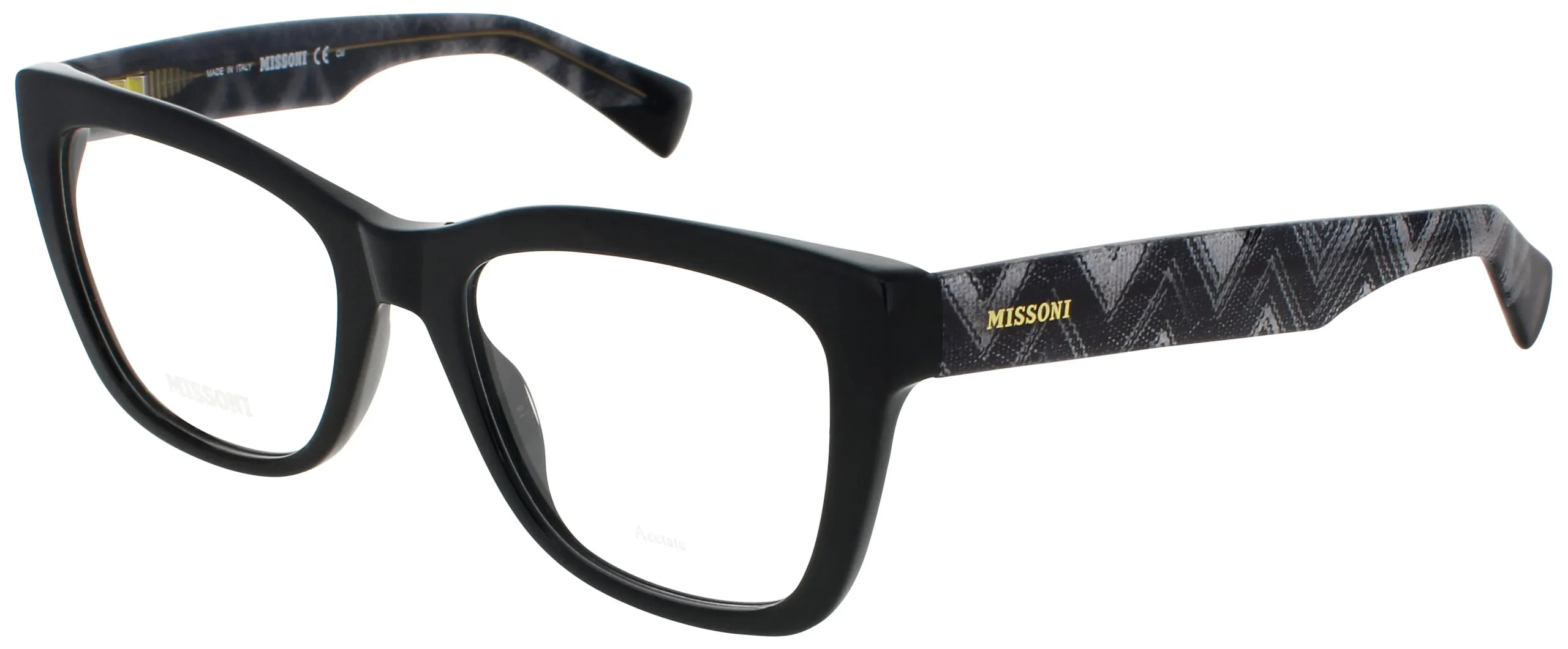 Missoni MIS 0081 0807 Eyeglasses Black 53mm Women