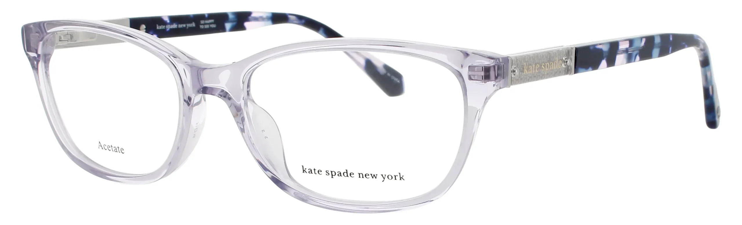 Kate Spade HAZEN 789 Eyeglasses Lilac 51mm Women