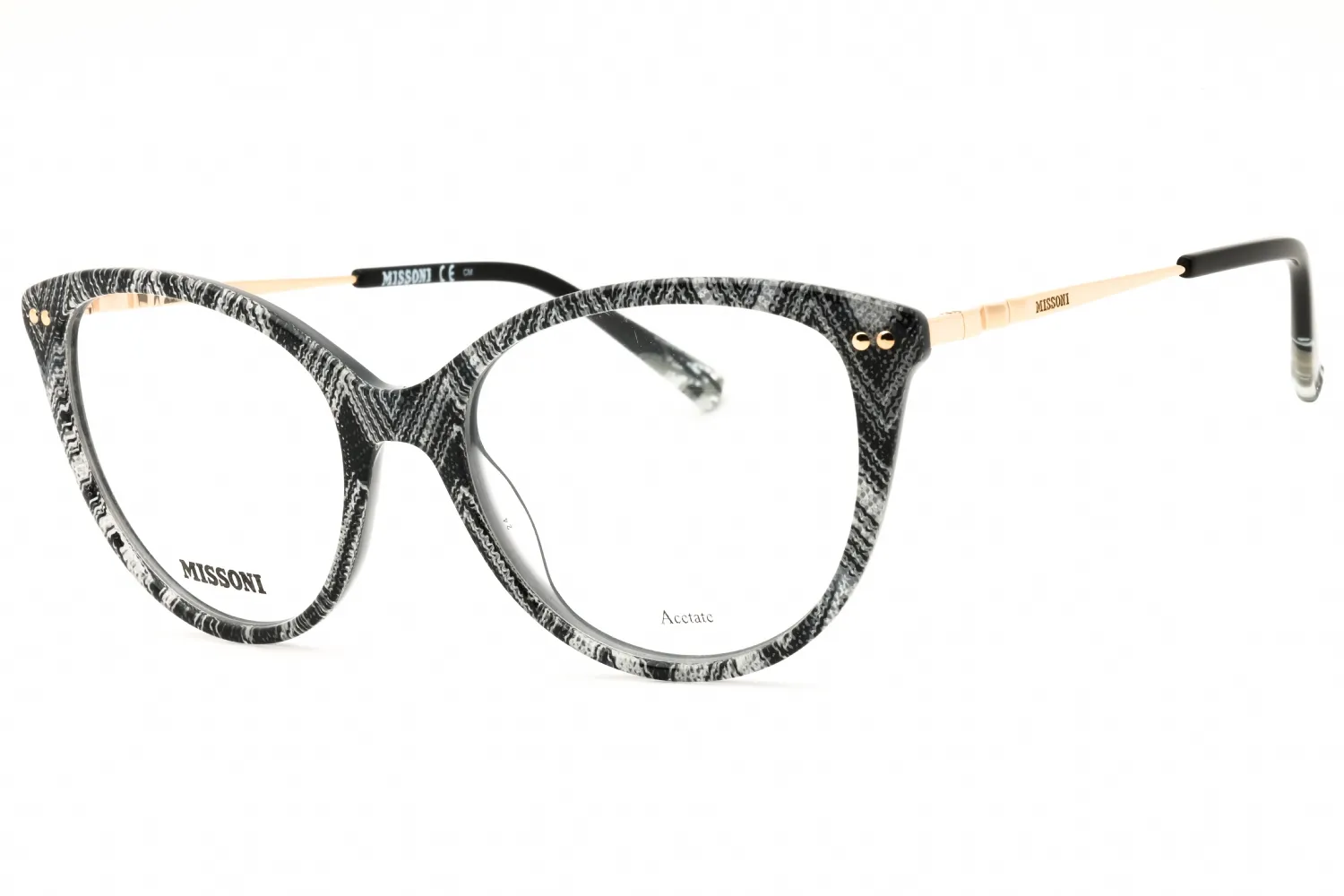 Missoni MIS 0109 0S37 00 Eyeglasses Whtbkpttr 54mm Women