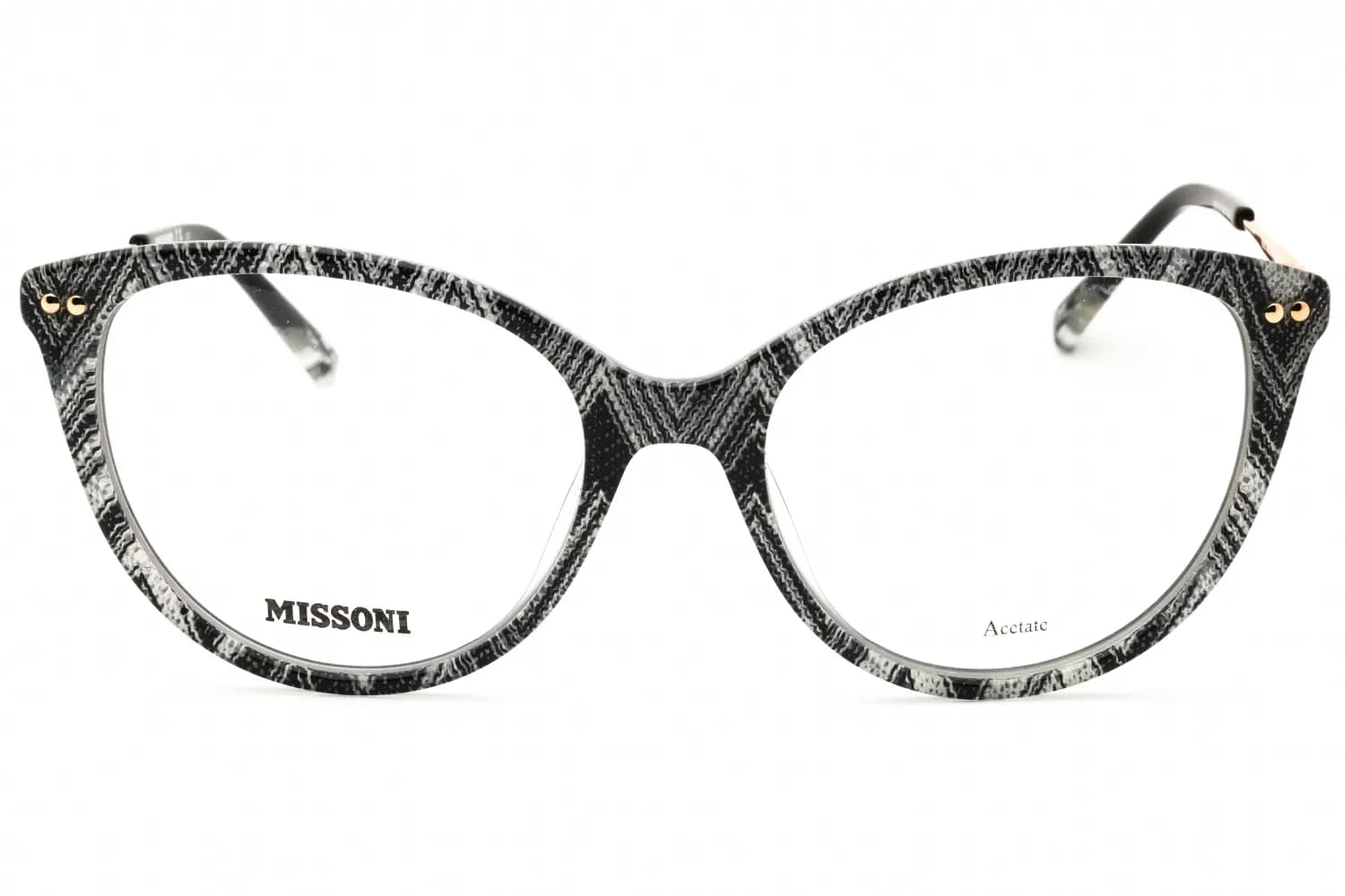 Missoni MIS 0109 0S37 00 Eyeglasses Whtbkpttr 54mm Women 2