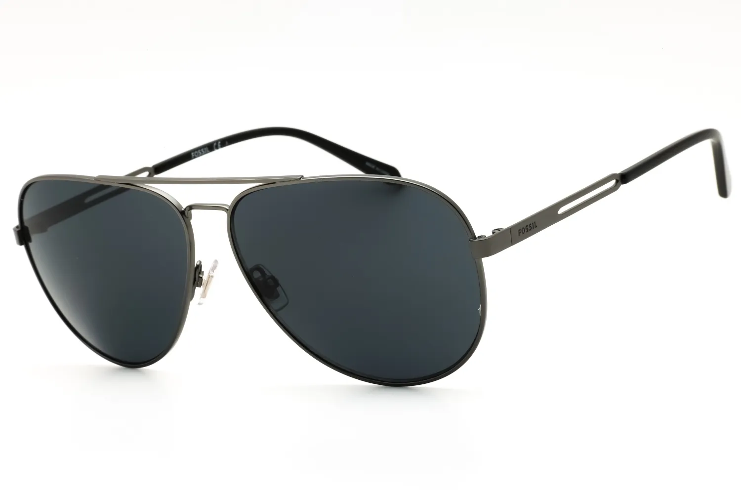 Fossil FOS 3136/G/S 0R80 IR Sunglasses Mtdk Ruthenium 60mm Men