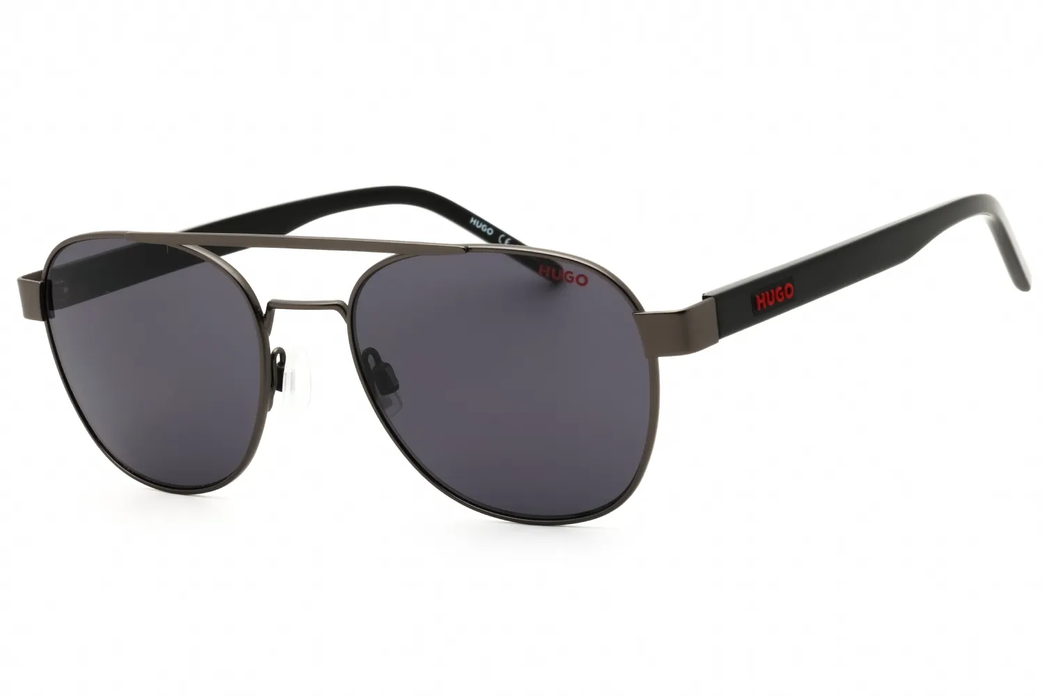 Hugo HG1196/S R80 Sunglasses Matte Dark Ruthenium 54mm Men