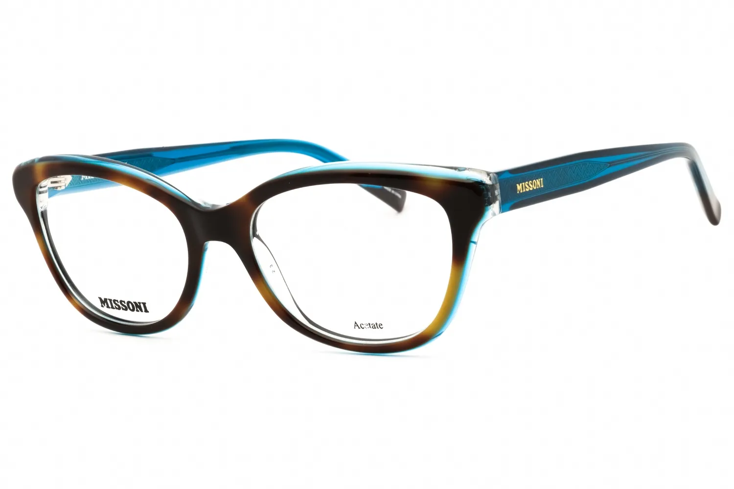 Missoni MIS 0118 0FZL 00 Eyeglasses Havnturqu 51mm Women