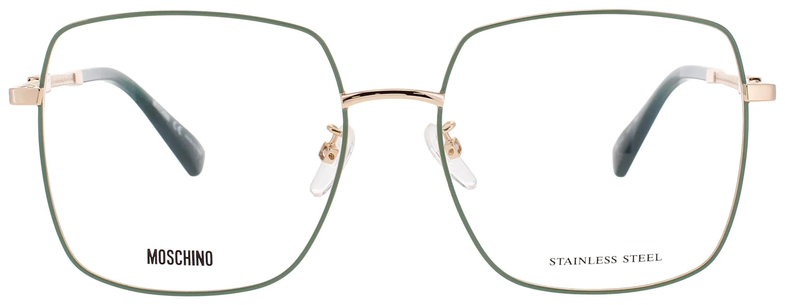 Moschino MOS615/G PEF Eyeglasses Gold Green 56mm Women 2