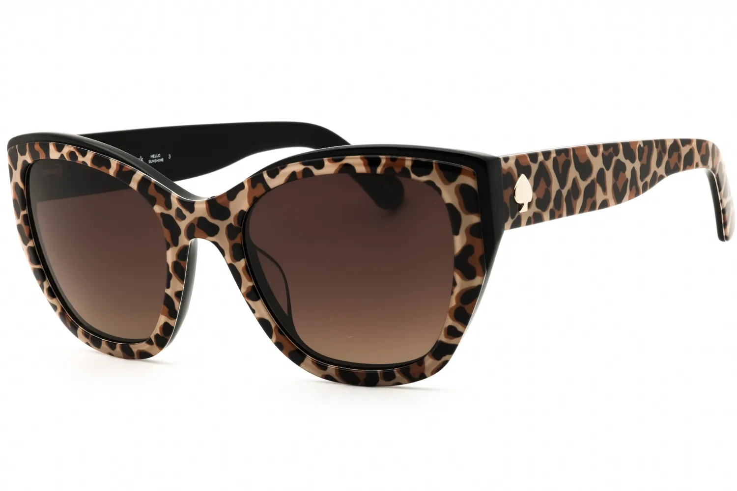 Kate Spade YOLANDA/S 0FP3 HA Sunglasses Bk Leoprd 51mm Women