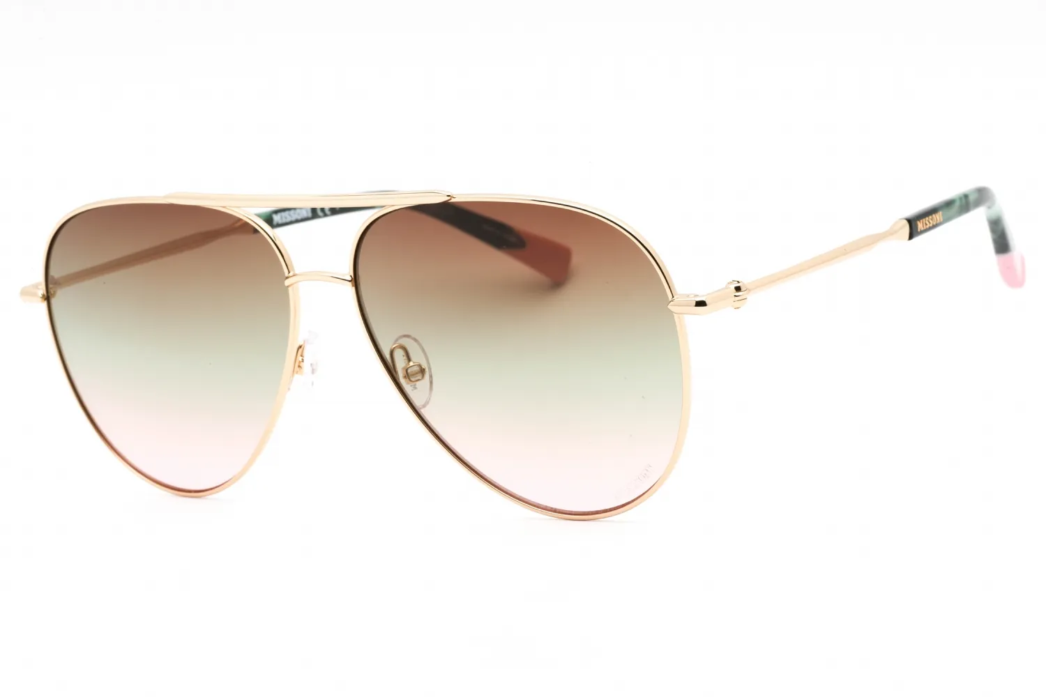 Missoni MIS 0120/S 0J5G BC Sunglasses Gold 60mm Women