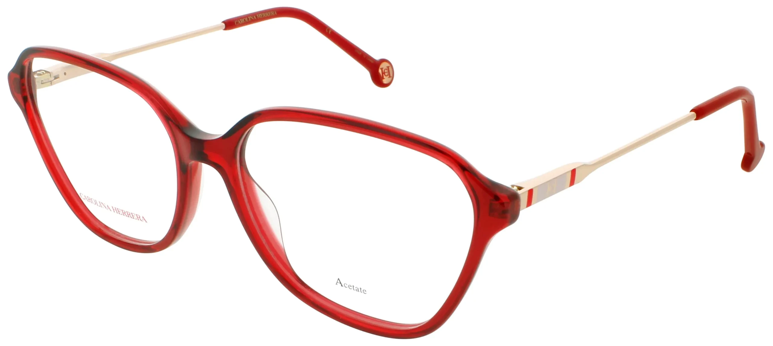 Carolina Herrera HER 0117 0C9A Eyeglasses Red 55mm Women