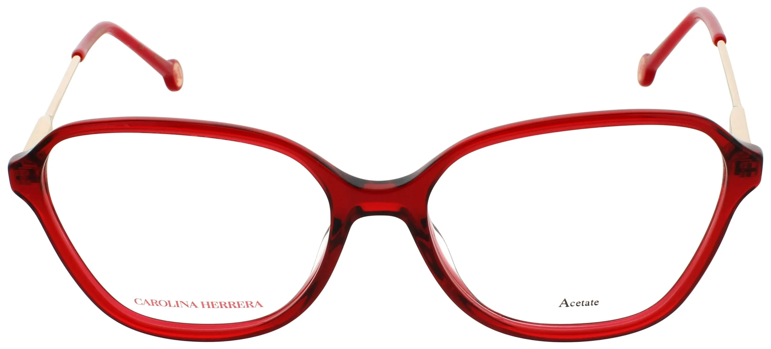 Carolina Herrera HER 0117 0C9A Eyeglasses Red 55mm Women 2