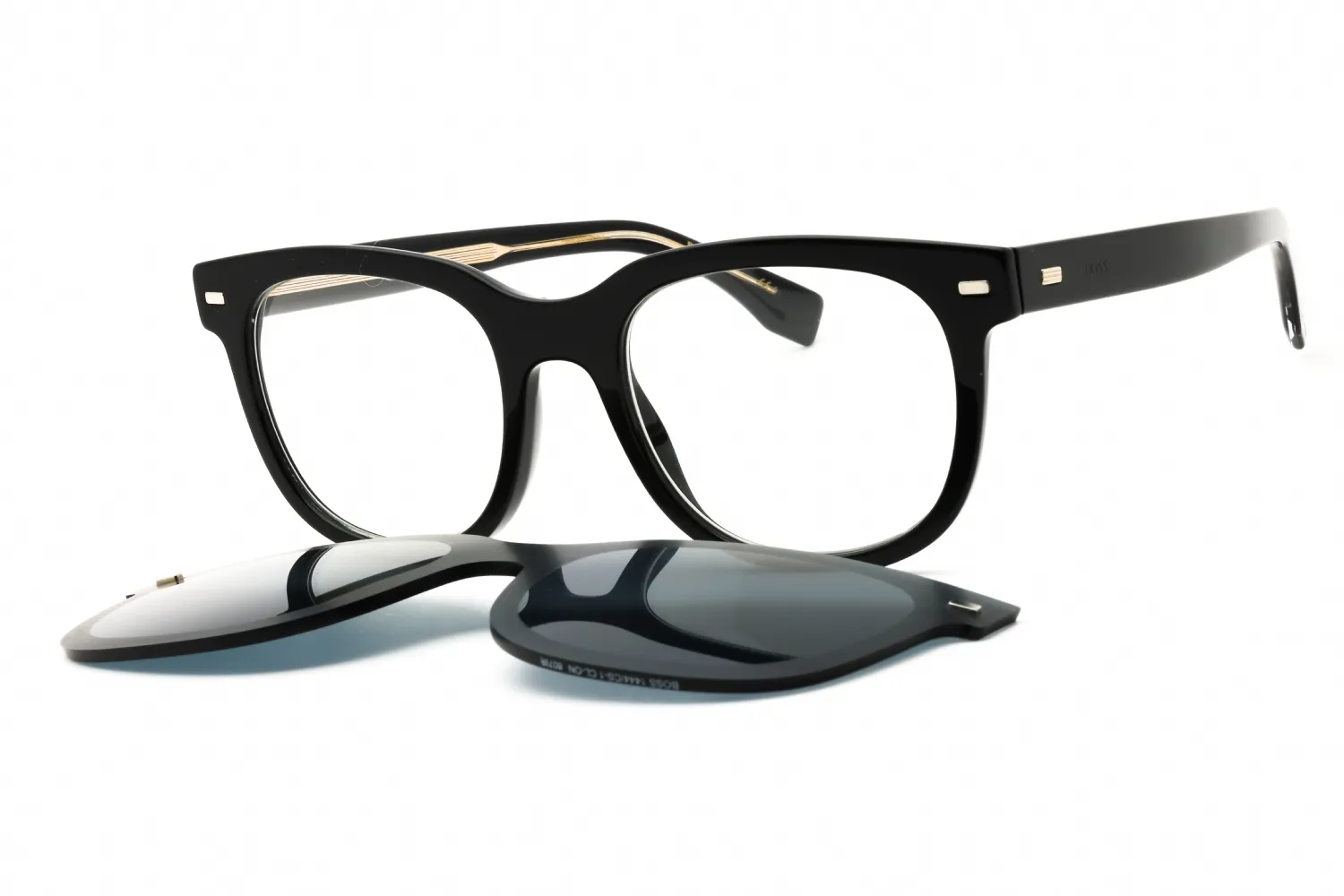 HUGO BOSS BOSS 1444/CS-1 0807 IR Sunglasses Black 52mm Men