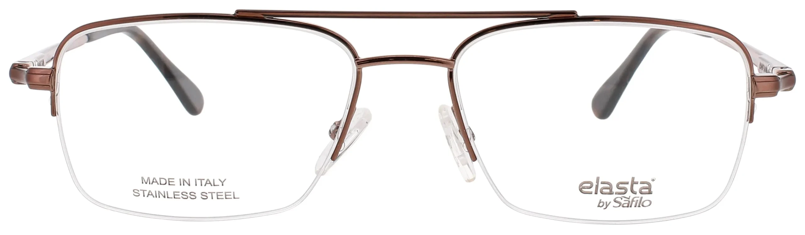 Elasta E 7251 TUI Eyeglasses Light Brown Lens 55mm Men 2