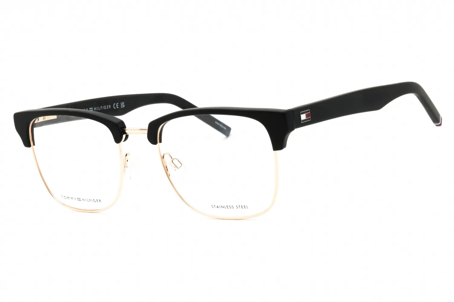 Tommy Hilfiger TH 1988 0I46 00 Eyeglasses Mt Bk Gd 54mm Men