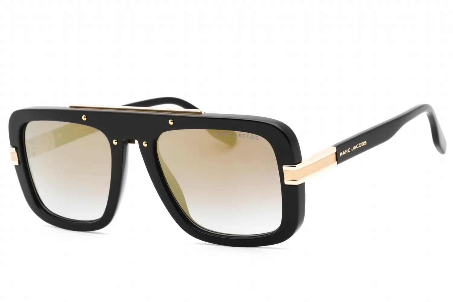 Marc Jacobs MARC 670/S 0807 FQ Sunglasses Black 55mm Men