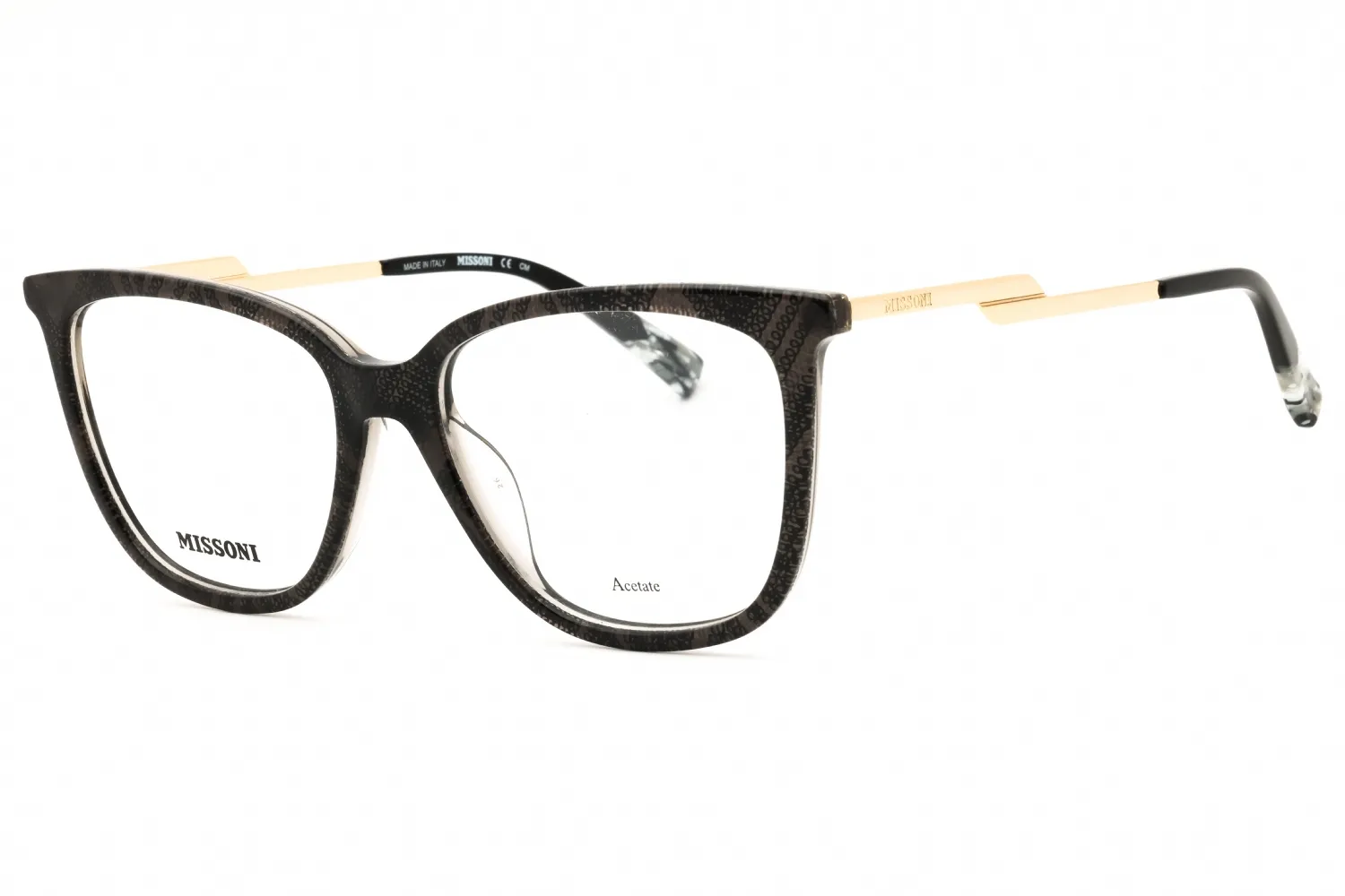 Missoni MIS0125/G 0S37 00 Eyeglasses Whtbkpttr 53mm Women