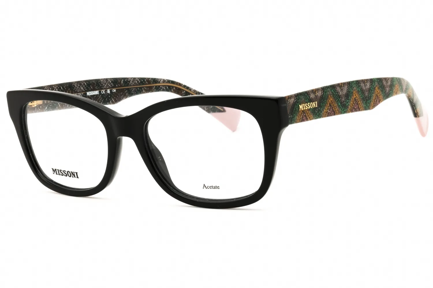 Missoni MIS 0128 0807 00 Eyeglasses Black 52mm Women