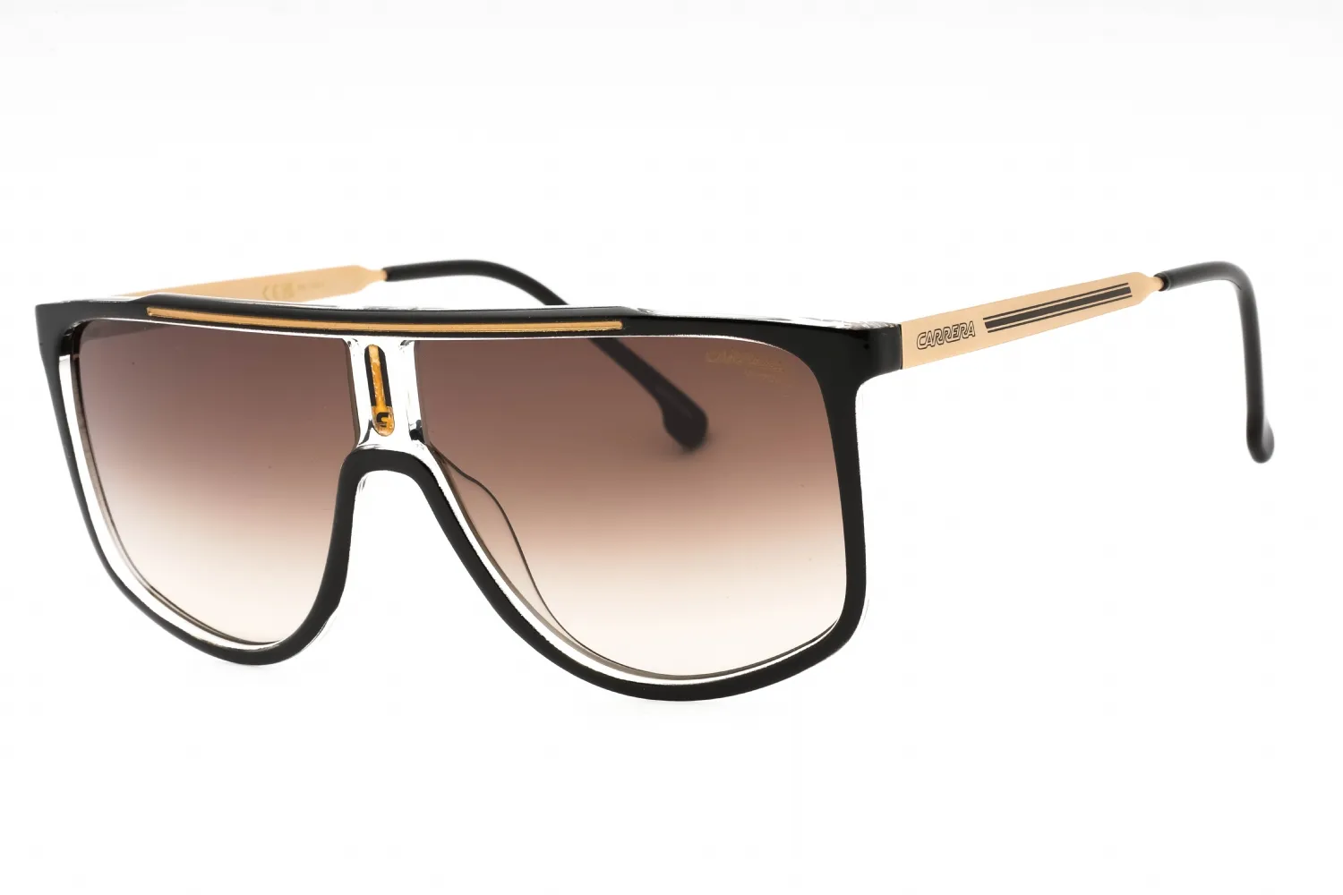 Carrera CARRERA 1056/S 02M2 HA Sunglasses Black Gold 61mm Men