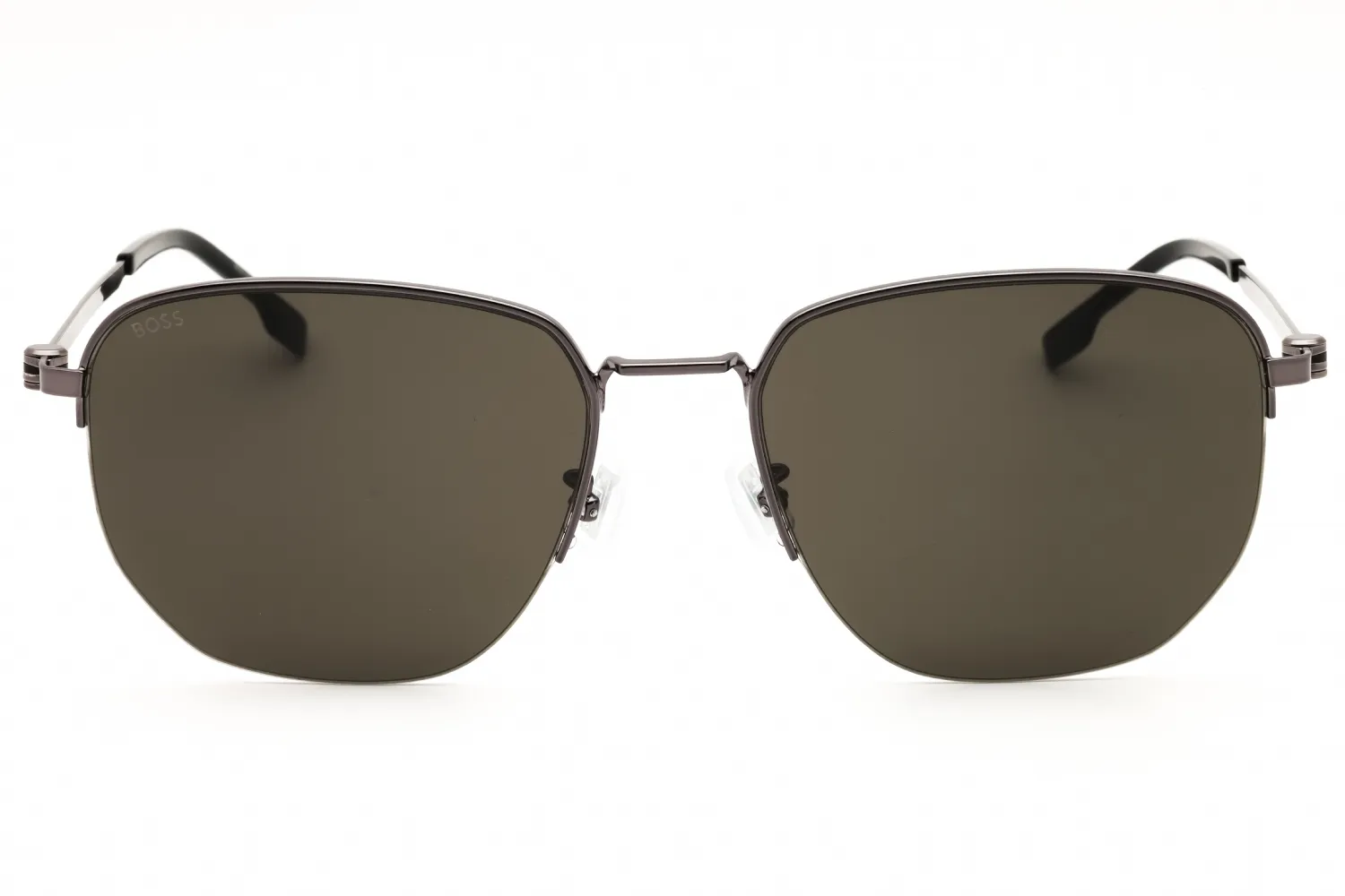 HUGO BOSS BOSS 1538/F/SK 0V81 IR Sunglasses Dark Ruthenium Silver 57mm Men 2