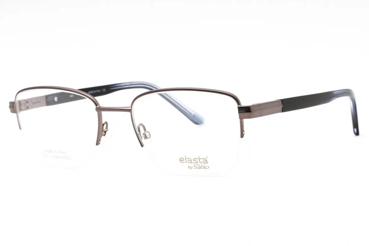 Elasta E 3127 0HWJ 00 Eyeglasses Dark Grey 53mm Men
