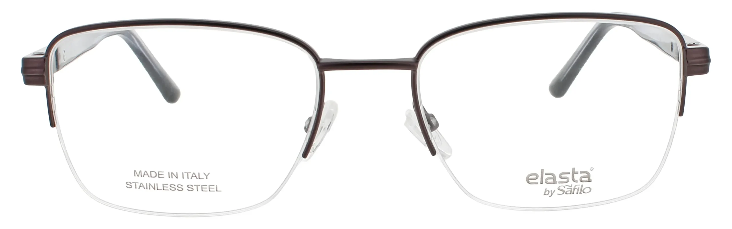 Elasta E-3127 HWJ Eyeglasses Dark Grey 55mm Men 2