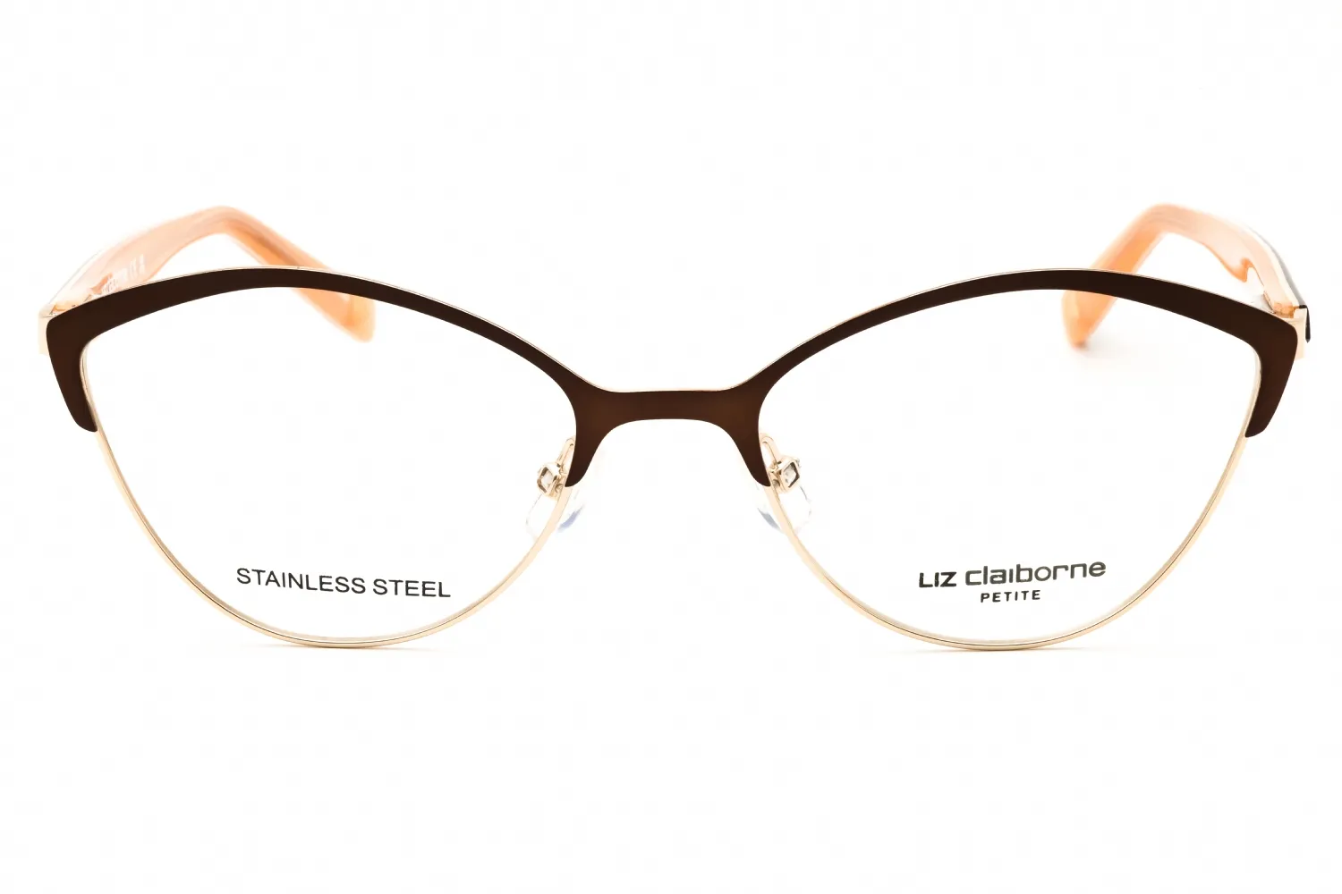 Liz Claiborne L 469 009Q 00 Eyeglasses Brown 50mm Women 2