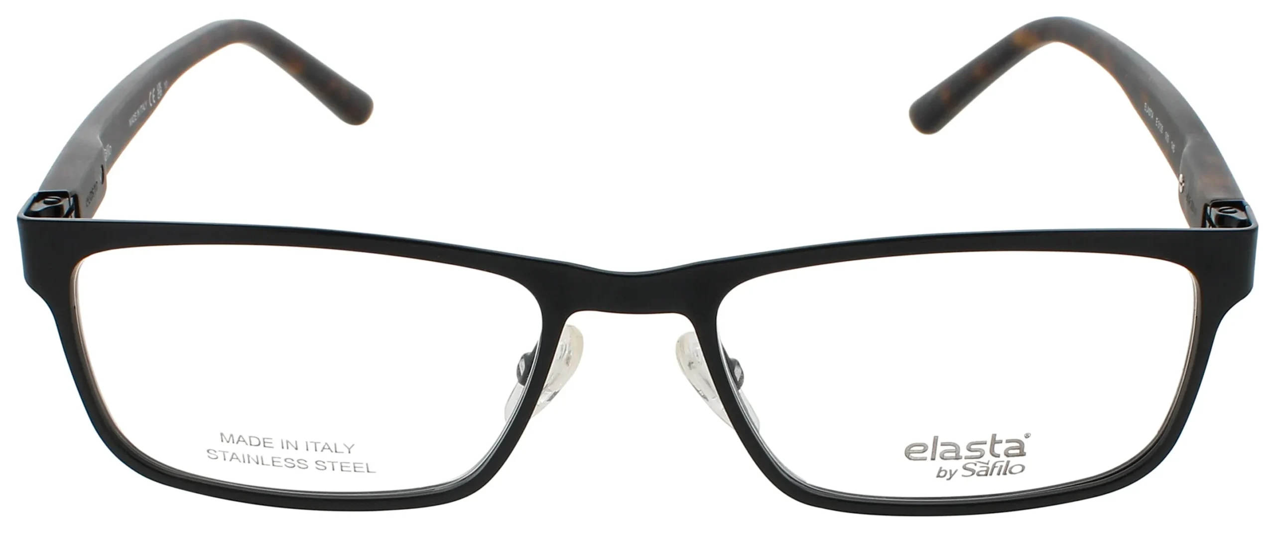 Elasta E 3128 0003 Eyeglasses Matte Black 54mm Men 2