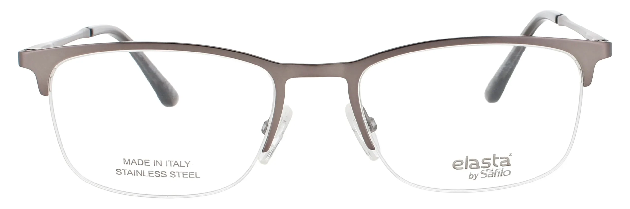 Elasta E-7253 HWJ Eyeglasses Dark Grey 53mm Men 2