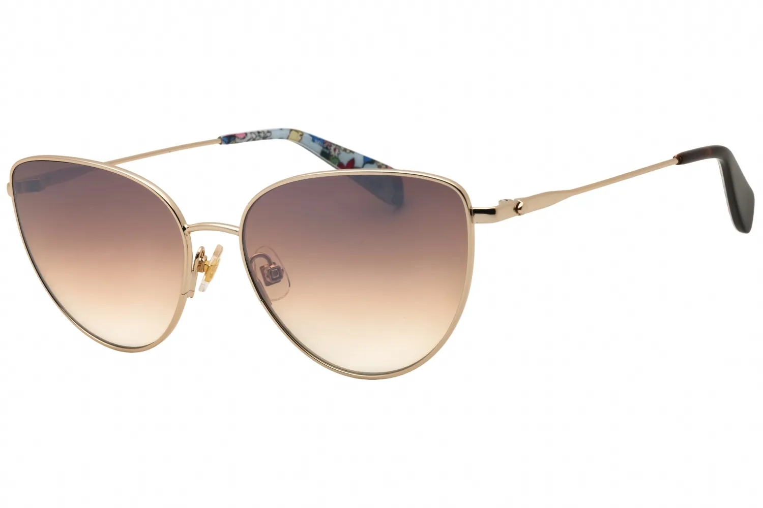 Kate Spade HAILEY/G/S 0J5G NQ Sunglasses Gold 55mm Women