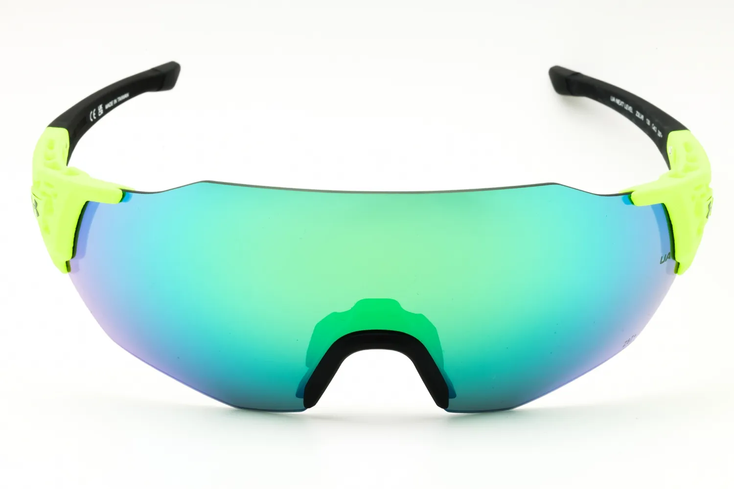 UNDER ARMOUR UA NEXT LEVEL 0Z3L V8 Sunglasses Green Fluo Black 99mm Men 2