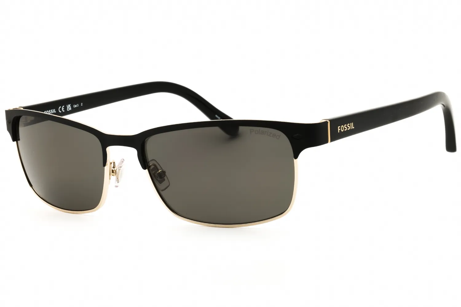 Fossil FOS 3000/P/S 0807 M9 Sunglasses Black 57mm Men