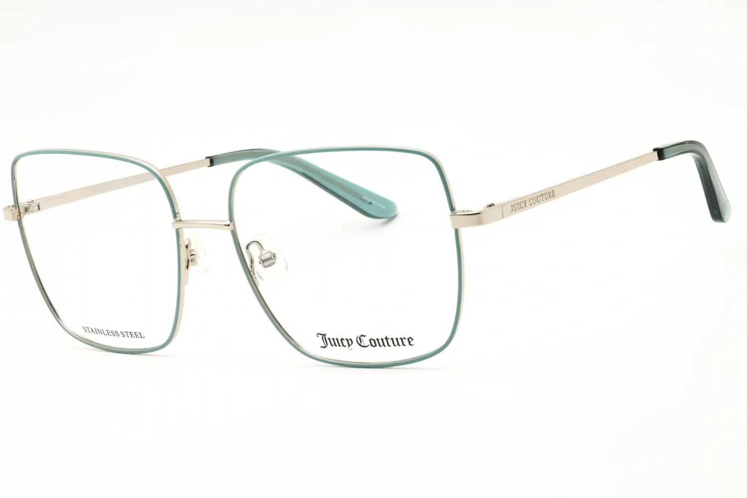 Juicy Couture JU 248/G 0ZI9 00 Eyeglasses Teal 55mm Women