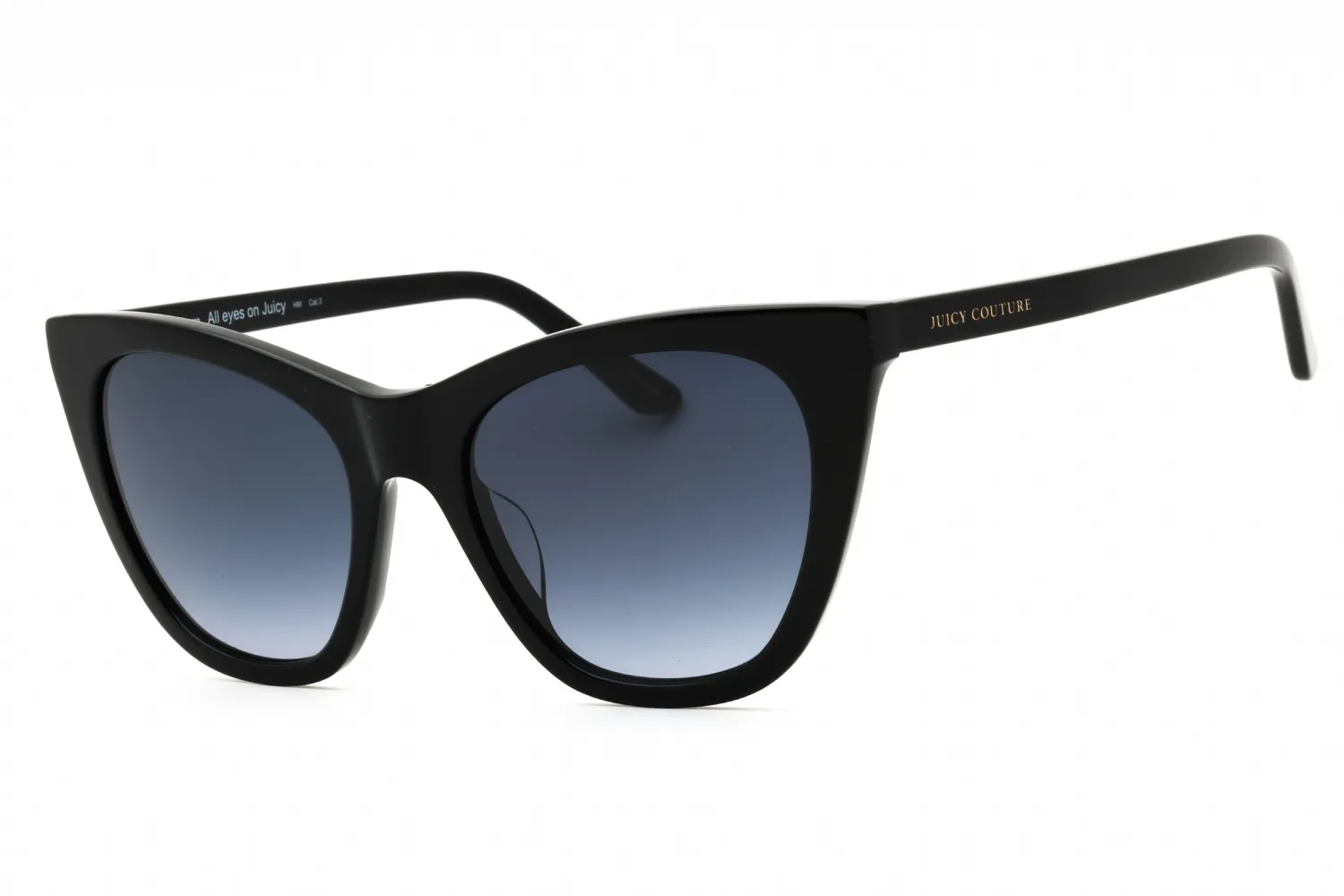 Juicy Couture JU 632/G/S 0807 9O Sunglasses Black 53mm Women