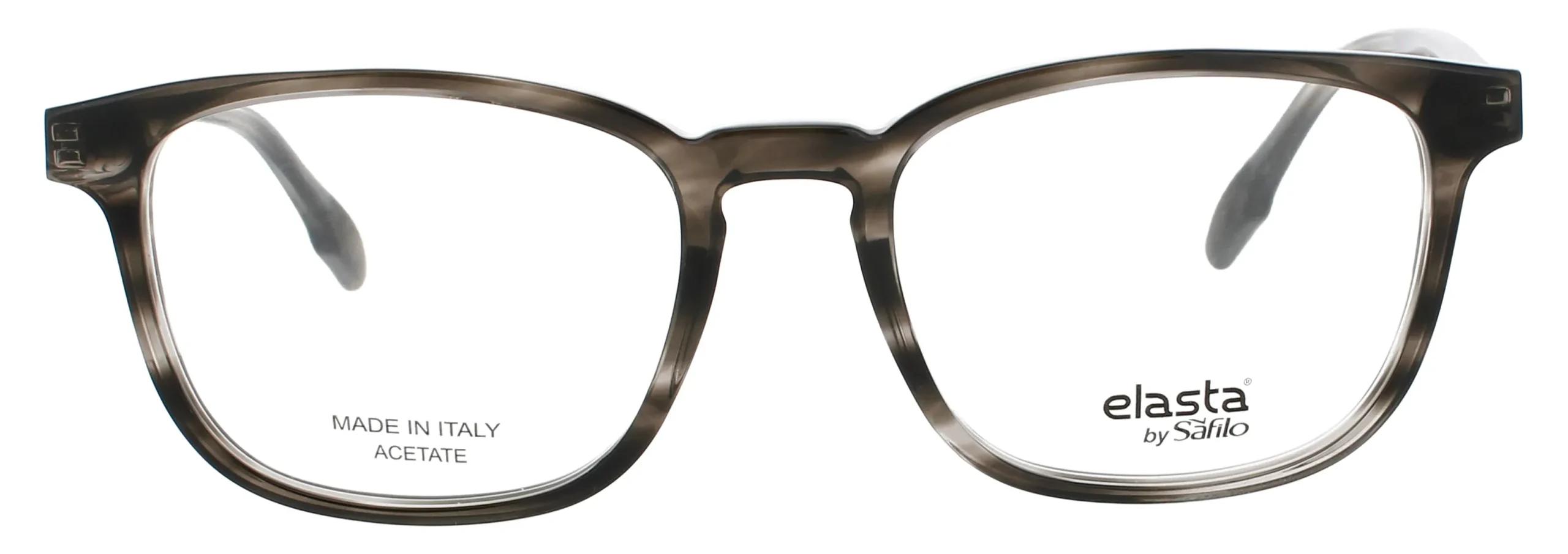 Elasta E-8002 PZH Eyeglasses Striped Grey 52mm Men 2