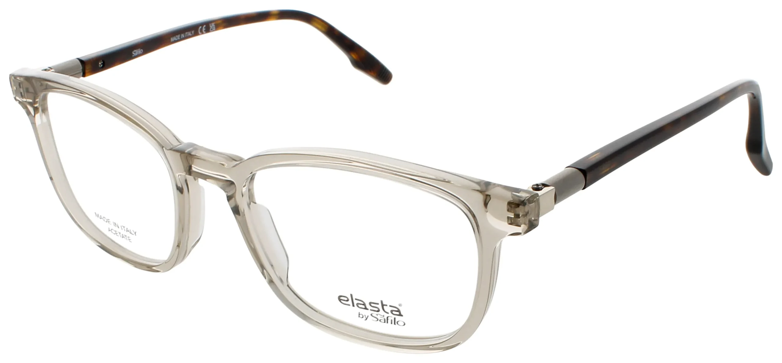 Elasta E 8002 0900 Eyeglasses Crystal 50mm Men