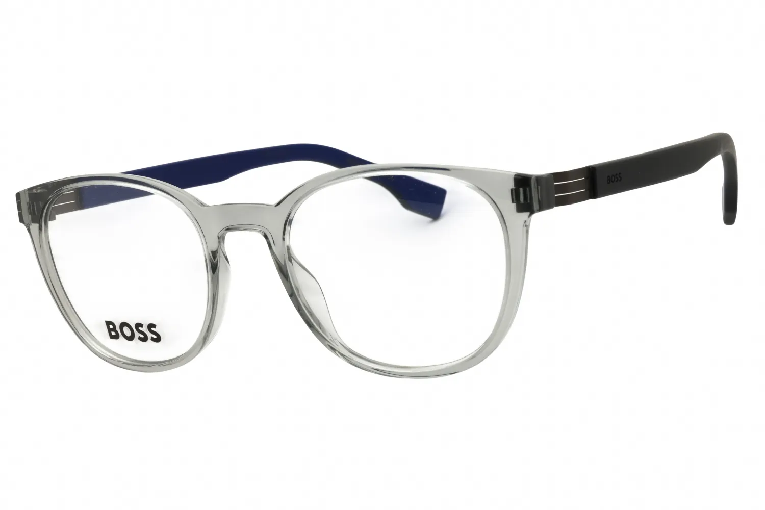 HUGO BOSS BOSS 1577 009V 00 Eyeglasses Grey Blue 52mm Men