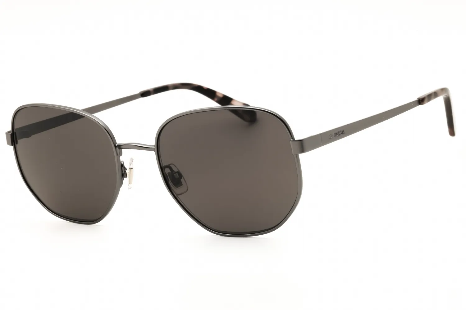Fossil FOS 2134/G/S 0R80 IR Sunglasses Mtdk Ruthenium 53mm Men