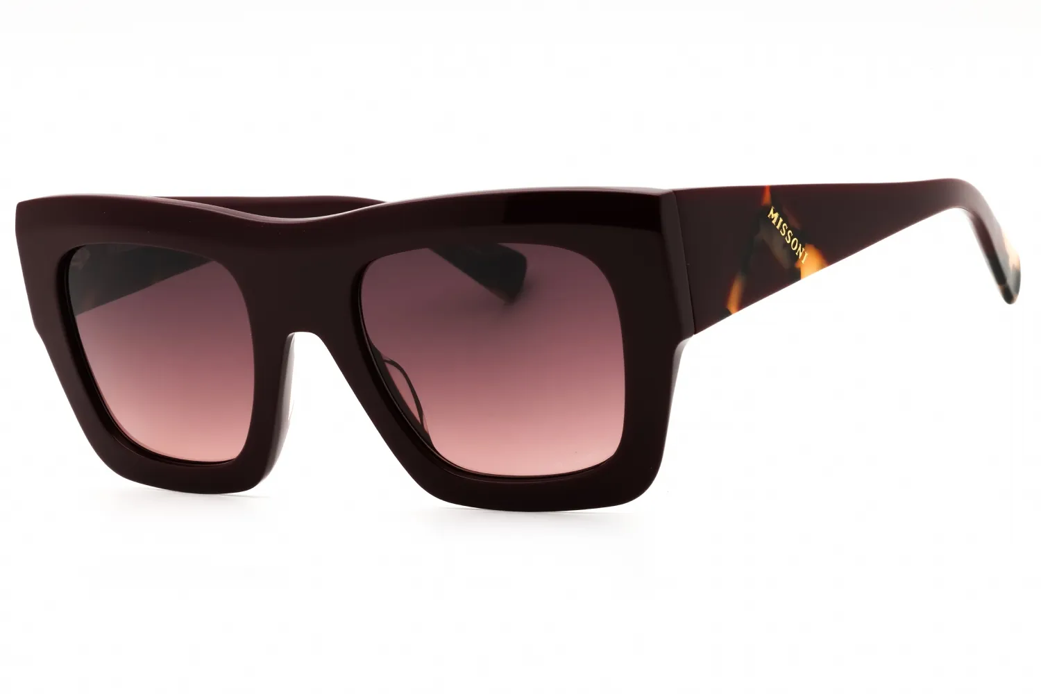 Missoni MIS 0153/S 0LHF 3X Sunglasses Burgundy 52mm Women