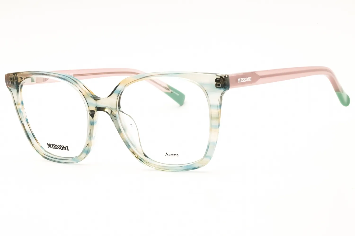 Missoni MIS 0160/G 06AK 00 Eyeglasses Green Hrn 51mm Women