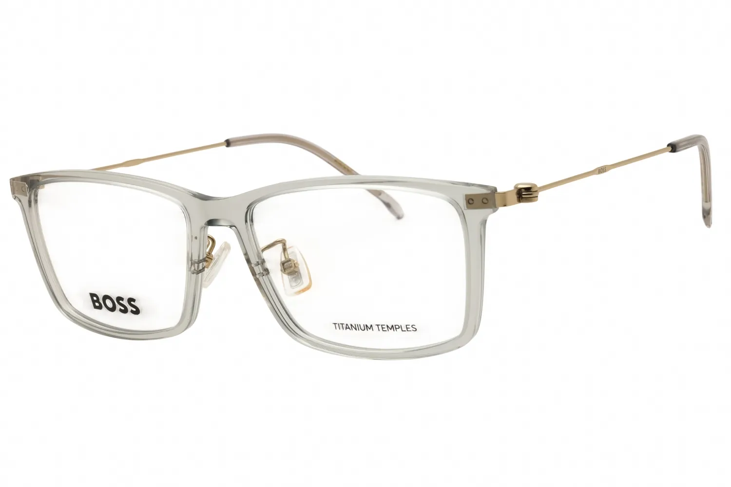 HUGO BOSS BOSS 1621/F FT3 Sunglasses Grey Gold 55mm Men